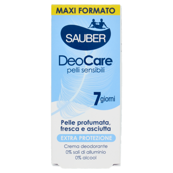 Sauber DeoCare pelli sensibili Crema deodorante 35 ml