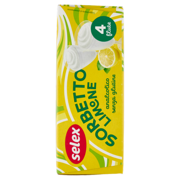 Selex Sorbetto al Limone 4x65 g