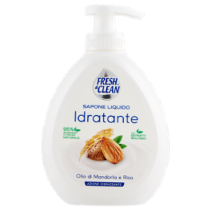 Fresh & Clean Sapone Liquido Idratante Olio Di Mandorla e Riso 300 Ml