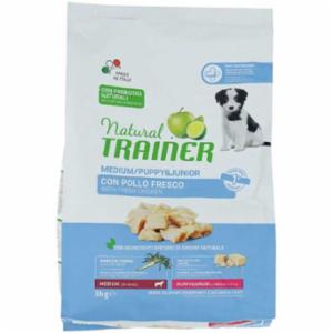 Trainer Croccantini Natural Dog Medium Adult Jr Pollo e Riso 3Kg