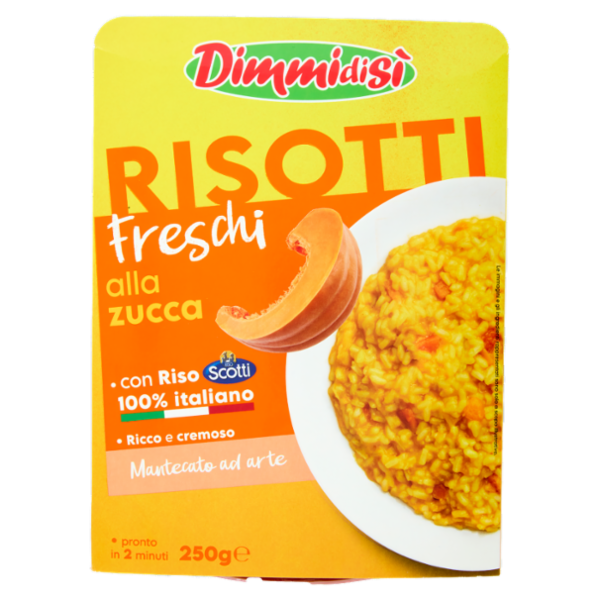 DimmidiSì Risotti Freschi alla Zucca 250 g