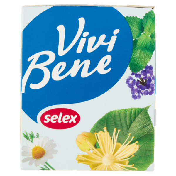 Selex Vivi Bene Tisana Rilassante con Estratto di Melissa 20 Filtri 20 Filtri 32 g