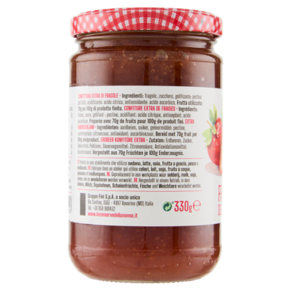 Le Conserve della Nonna Fragola della Basilicata 330 g