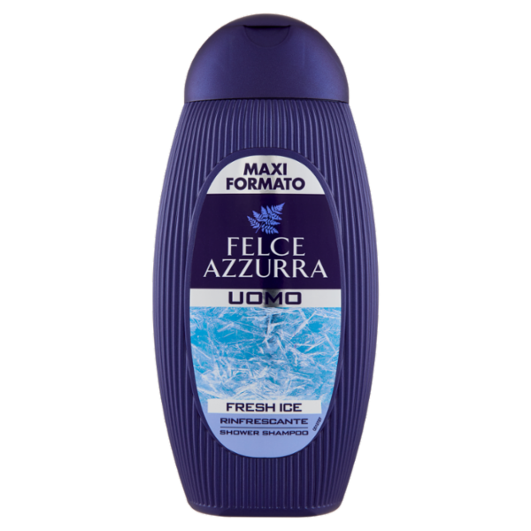 Felce Azzurra Uomo Fresh Ice Rinfrescante Shower Shampoo 400 ml