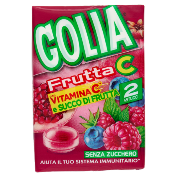 Golia Frutta C Frutti Rossi 2x46g