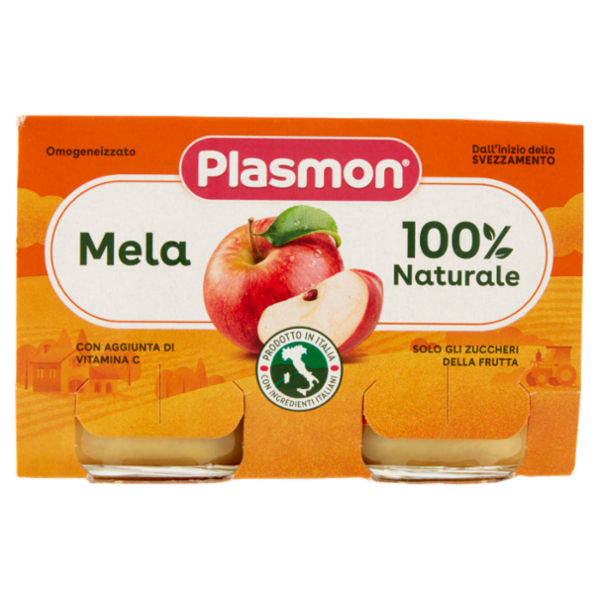 Plasmon Omogeneizzato Mela 2 x 104 g