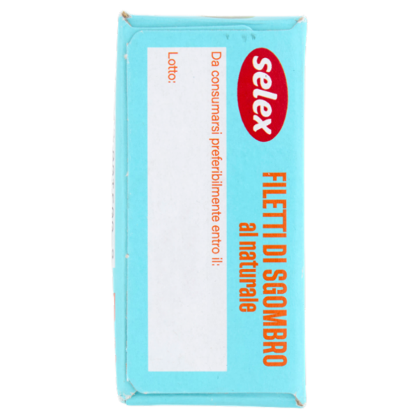 Selex Filetti di Sgombro al Naturale 125 g