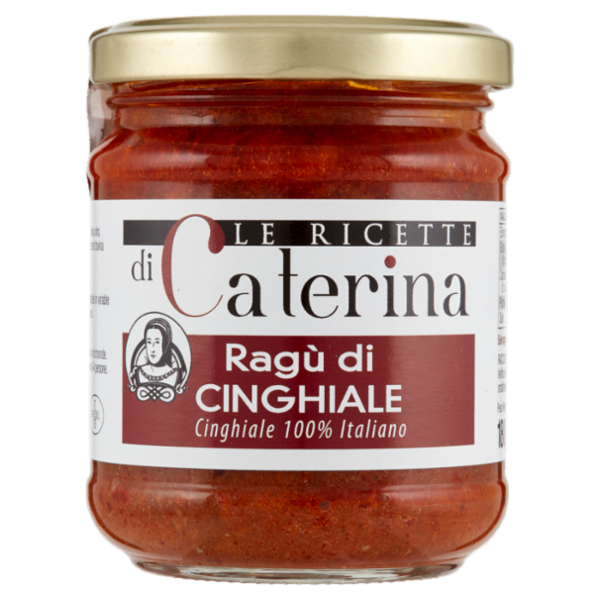 Le Ricette di Caterina Ragù di Cinghiale 180 g