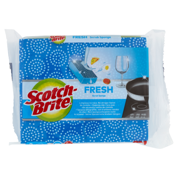Scotch-Brite Fresh Scrub Sponge 2 pz