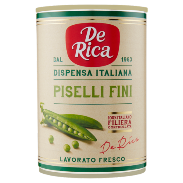 De Rica Piselli Fini 400 g