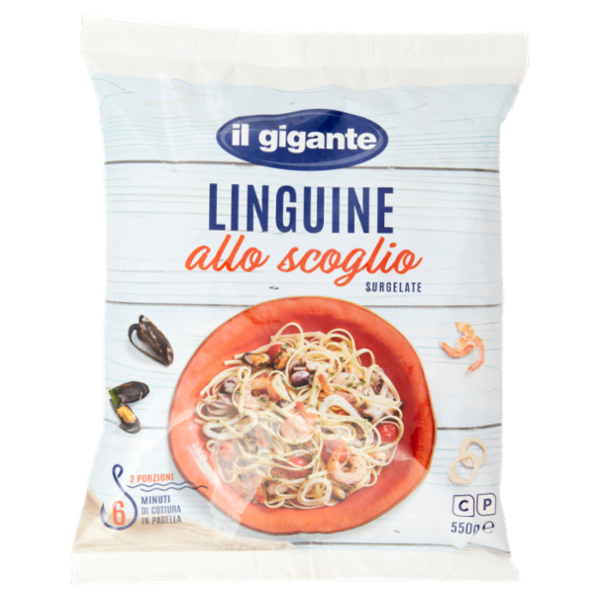 IL GIGANTE Linguine allo scoglio Surgelate 550 g