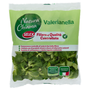 Selex Natura Chiama Valerianella Lavata e Pronta Per Il Consumo 80 g