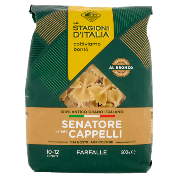 Le Stagioni d'Italia Senatore varietà Cappelli Farfalle 500 g