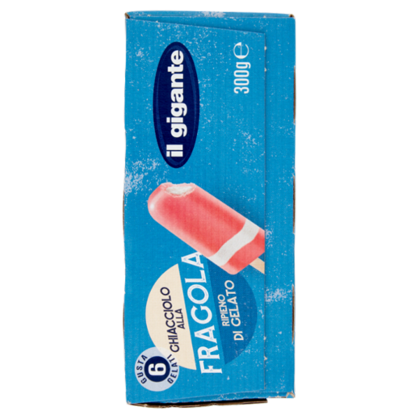 IL GIGANTE Ghiacciolo alla Fragola 6 x 50 g