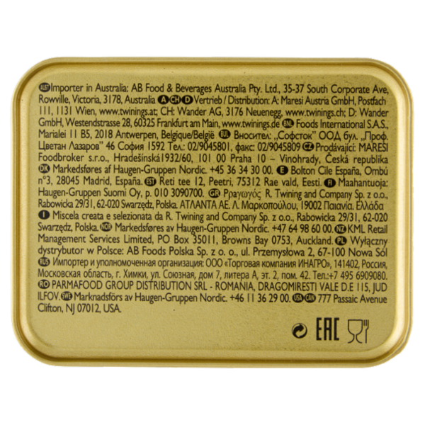 Twinings Gunpowder Tè Verde non aromatizzato Sfuso in latta The 100 g