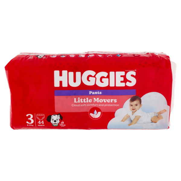 Huggies Little Movers Pants 3 6-11 Kg 44 pz