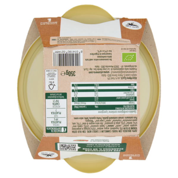 alce nero Zuppa con Cavolo Nero e Cannellini 350 g