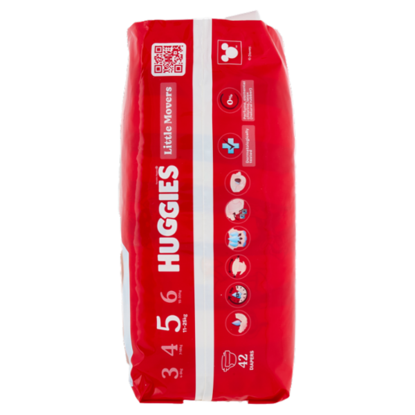 Huggies Little Movers Pannolini 5 11-25 Kg 42 pz