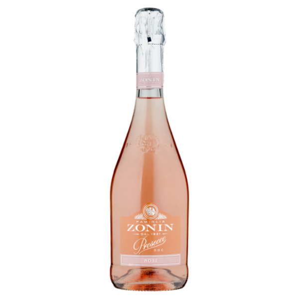 Zonin Prosecco D.O.C. Rosé Millesimato Extra Dry 750 ml
