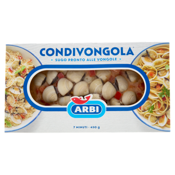 Arbi Condivongola Sugo Pronto alle Vongole 450 g