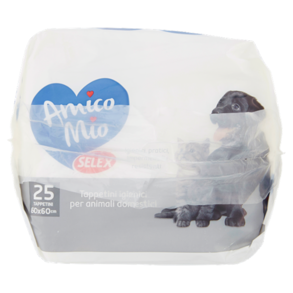 Selex Amico Mio Tappetini Antiodore 60X60 cm 25 pezzi
