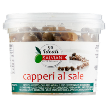 Salviani Gli Ideali Capperi Al Sale 90 g