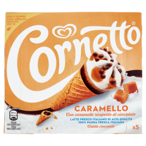 Cornetto Caramello 5 x 75 g