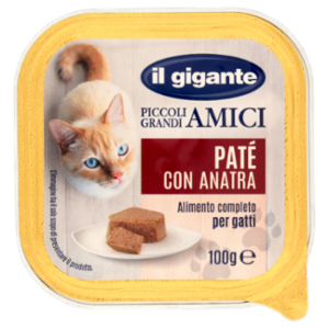 IL GIGANTE Piccoli Grandi Amici Paté Con Anatra 100 g