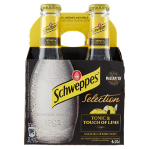 Schweppes Selection Tonic & Touch Of Lime 4 x 20 Cl
