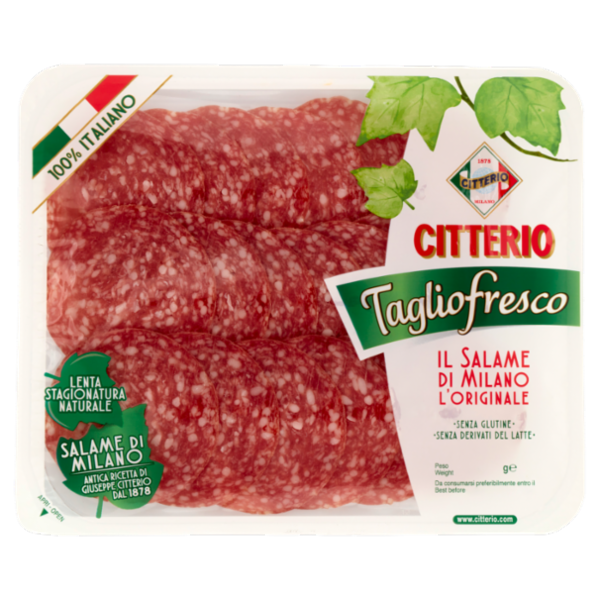Citterio Tagliofresco il Salame di Milano l'Originale 100 g