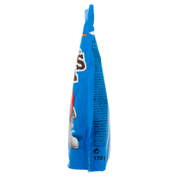 M&M's Snack Crispy Confetti al Cioccolato con Riso Soffiato 170 g