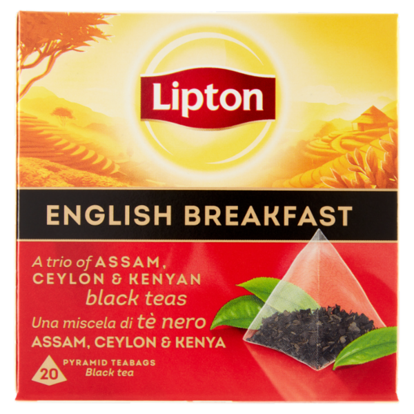 Lipton English Breakfast 20 Pyramid Teabags 46 g