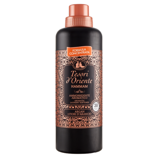 Tesori d'Oriente Hammam Ammorbidente Aromatico Argan e Fiori d'Arancio 760 ml