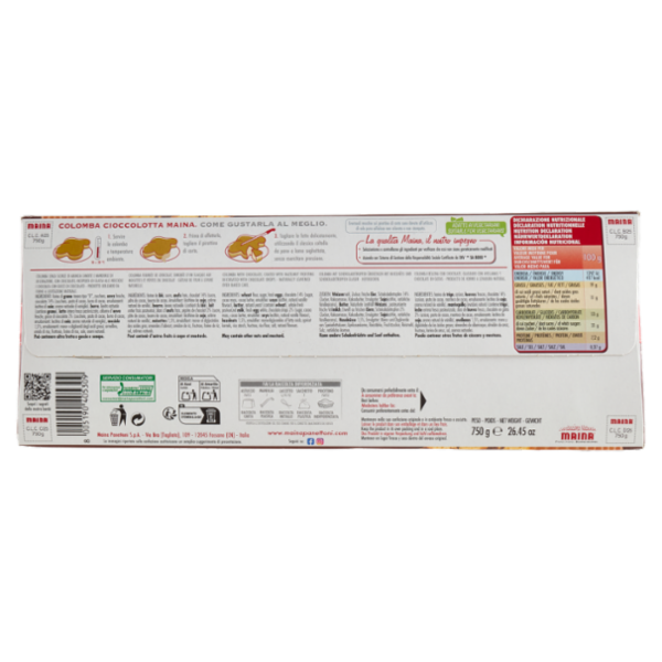 Maina Colomba Cioccolotta 750 g