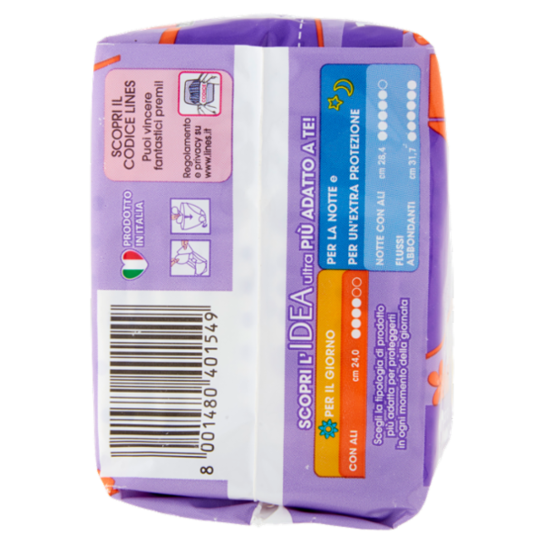 Lines Idea ultra con ali 12 pz