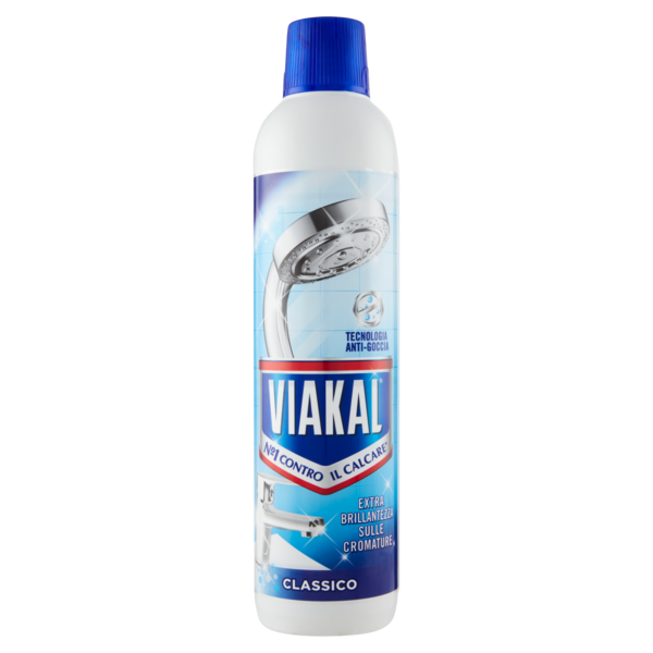 Viakal Detersivo Anticalcare Bagno e Cucina Classico Liquido 630 ml