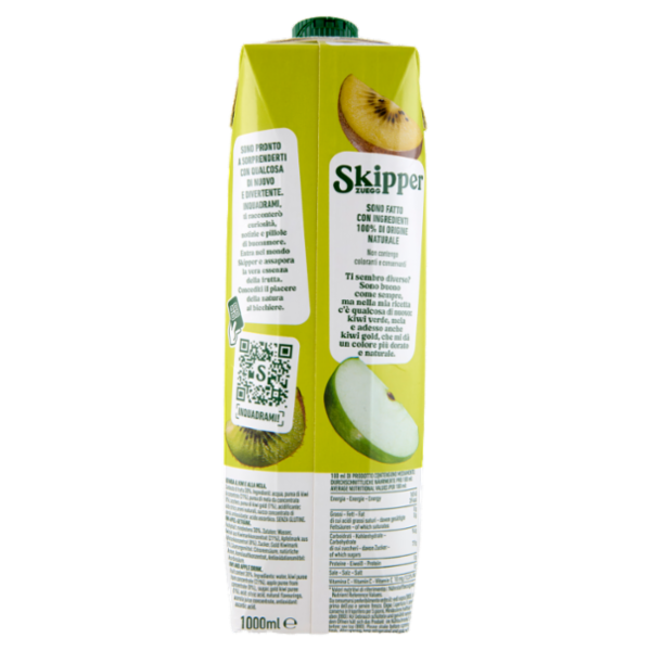 Zuegg Skipper Kiwi, Mela, Kiwi Gold Intenso 1000 ml