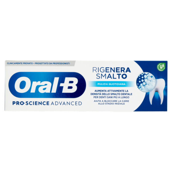 Oral-B Pro-Science Advanced Dentifricio Rigenera Smalto Pulizia Quotidiana 75 ml