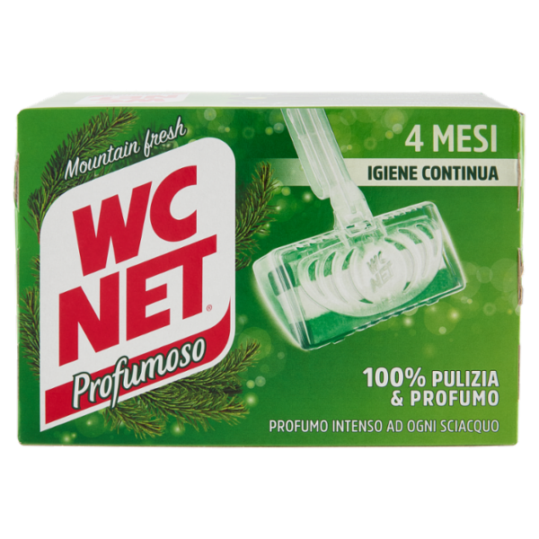 WC Net Profumoso Mountain fresh 4 x 34 g