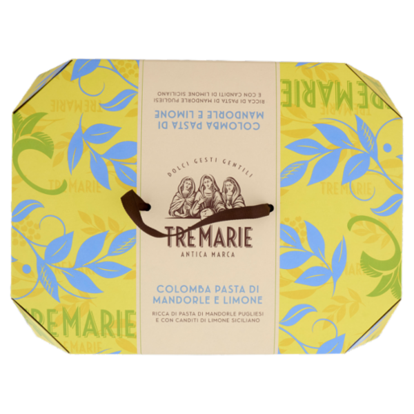 Tre Marie Colomba Pasta di Mandorle e Limone 900 g