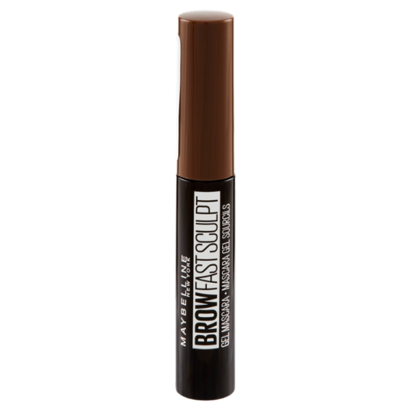 Maybelline New York Gel Mascara Sopracciglia Brow Fast Sculpt, Lunga Tenuta, 04 Marrone 2.8 ml