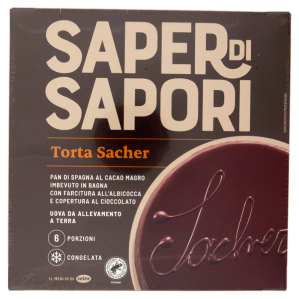Selex Saper di Sapori Torta Sacher Congelata 450 g