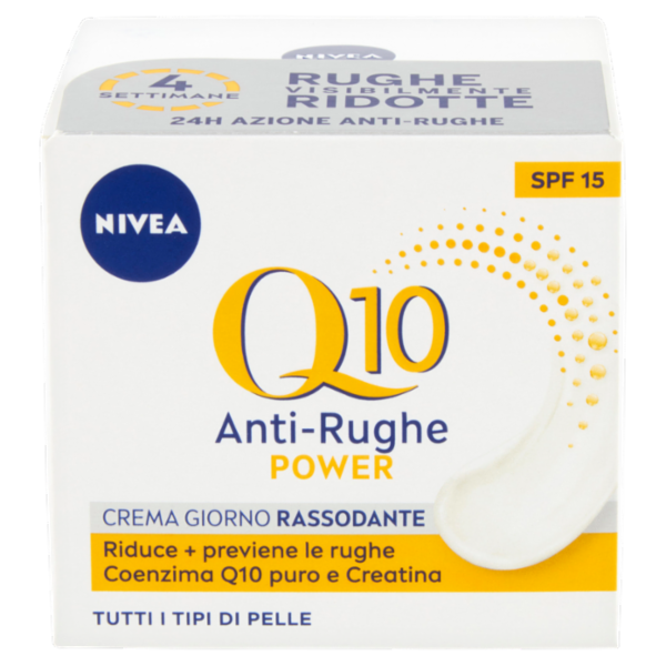 Nivea Q10 Anti-Rughe Power Crema Giorno Rassodante SPF 15 50 ml