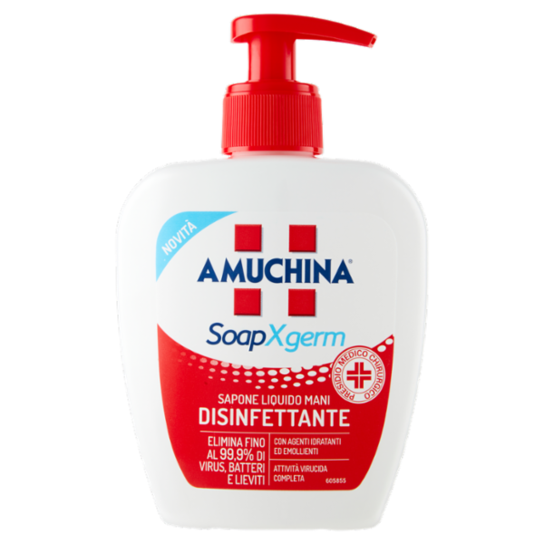 Amuchina SoapXgerm Sapone Liquido Mani Disinfettante 250 ml