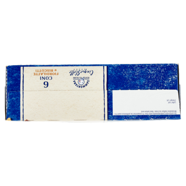 Sammontana Cinque Stelle Fiordilatte e Biscotti 6 x 75 g