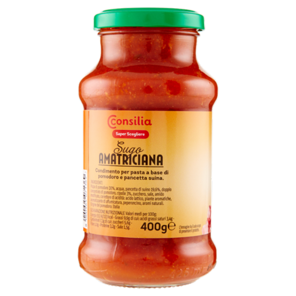 Consilia Saper Scegliere Sugo Amatriciana 400 g