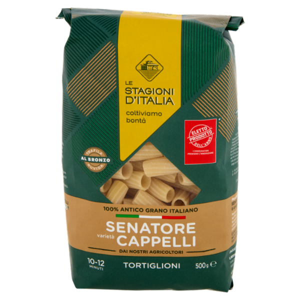 Le Stagioni d'Italia Senatore varietà Cappelli Tortiglioni 500 g