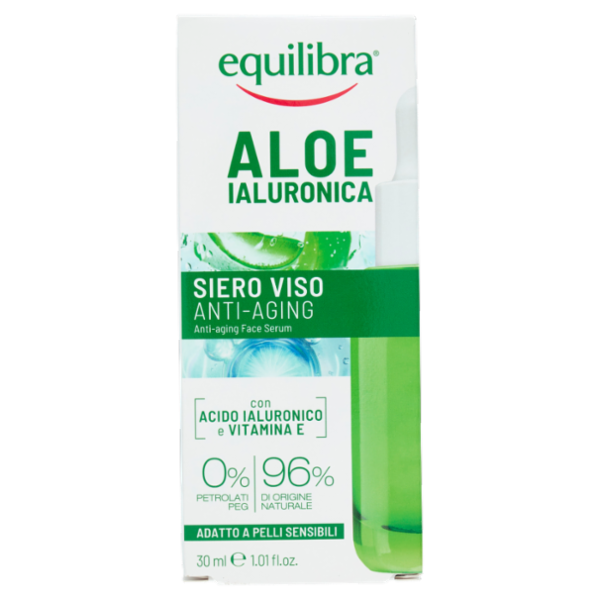equilibra Aloe Ialuronica Siero Viso Anti-Aging 30 ml