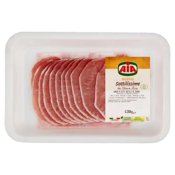 Aia Suino Sottilissime 0,200 kg