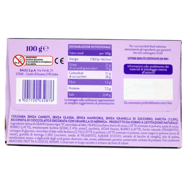 Bauli Mini Colomba al Cioccolato Jurassic World 100 g